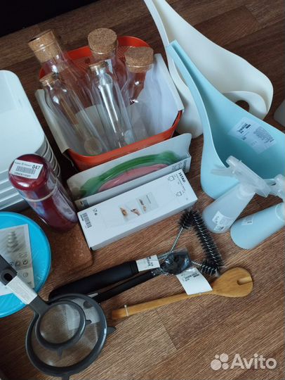 Кухонная утварь бамбук Икея. Новое