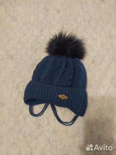 Шапка для мальчика теплая