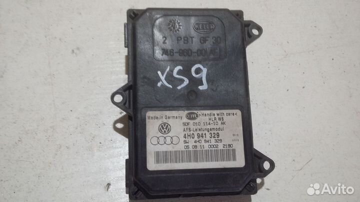 Блок управления светом Audi A8 d4 4h 4H0941329