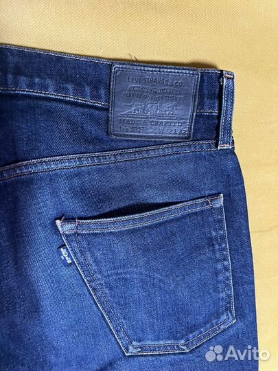 Levis made & crafted 502 salvesge denim