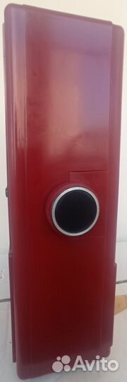 Радиоприемник Меридиан 235 красный рабочий