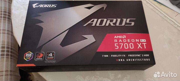 Видеокарта amd radeon rx 5700 xt aorus