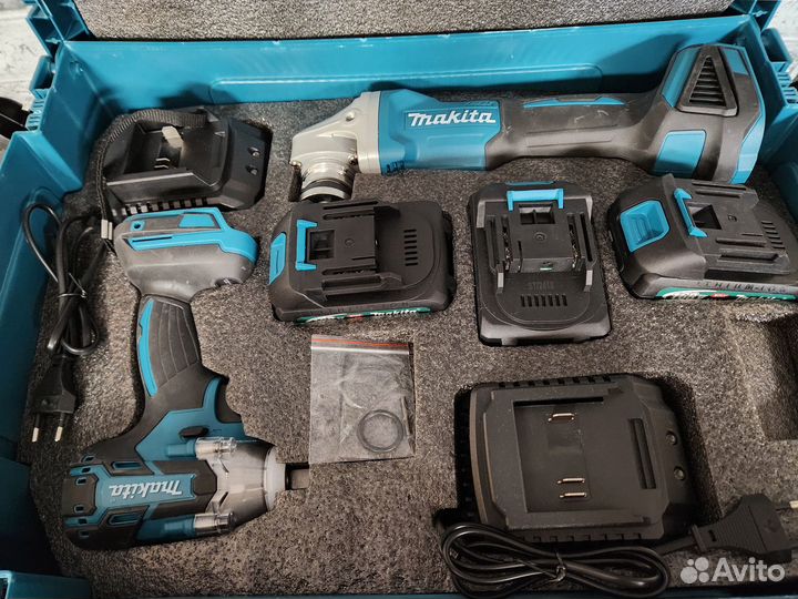 Набор Makita 6 в 1 аккумуляторных инструментов