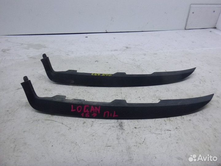 Планка под фару левая renault logan II 2014