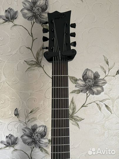 Электрогитара ESP LTD Viper-7 Baritone Black Metal