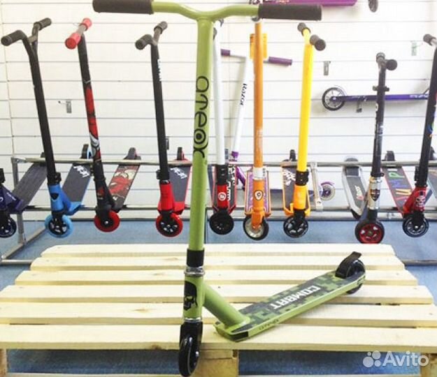 Трюковой самокат. Новый