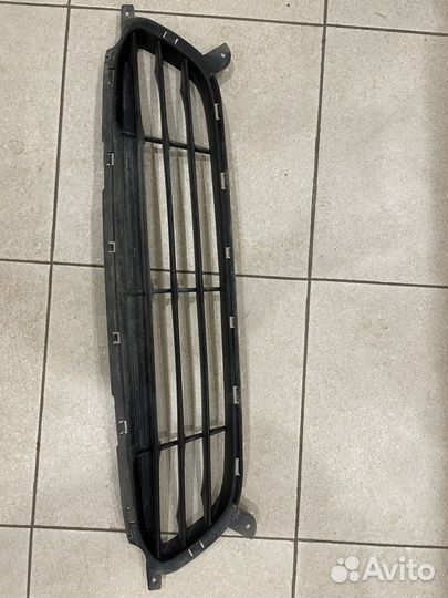 Решетка радиатора на hyundai solaris 1