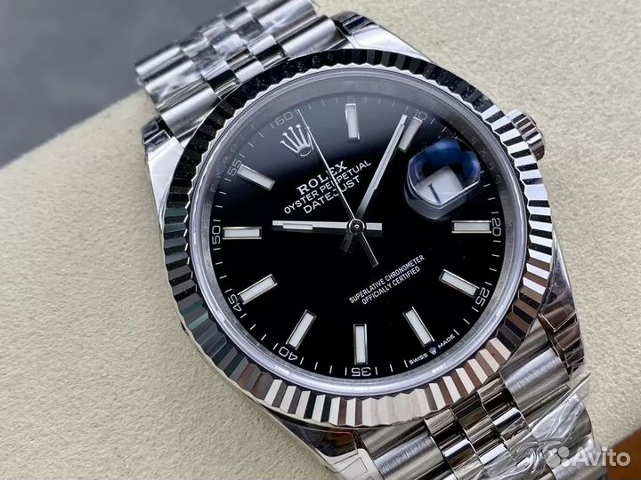 Часы Rolex Datejust 41mm black dial