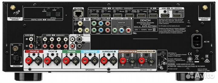 AV-ресивер Denon AVR-X2700H black