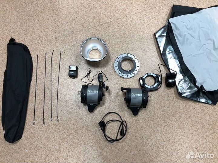 Комплект постоянного света, студийного света