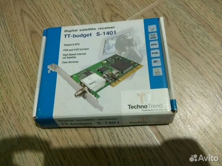 Спутниковая DVB-S карта TT-budget S-1401 SkyStar 3
