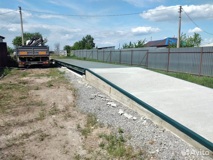 Автомобильные весы 60 тонн 18 метров (без рамы)