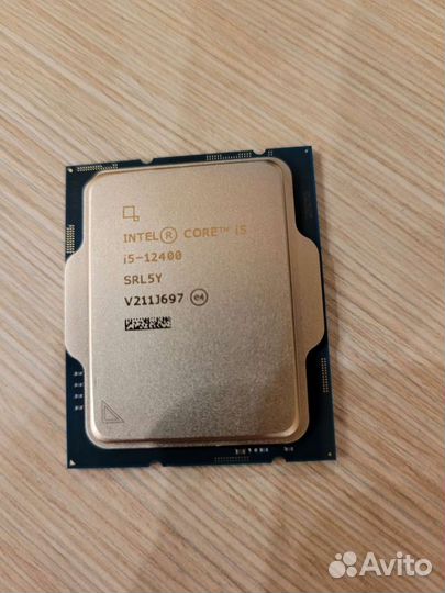 Процессор intel Core i5 12400 и i5 12600KF LGA1700
