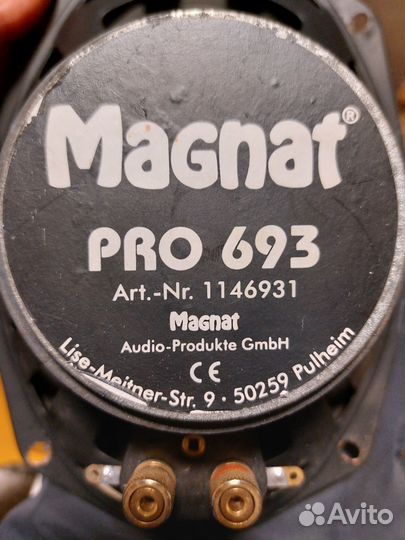 Трёхполосные колонки Magnat