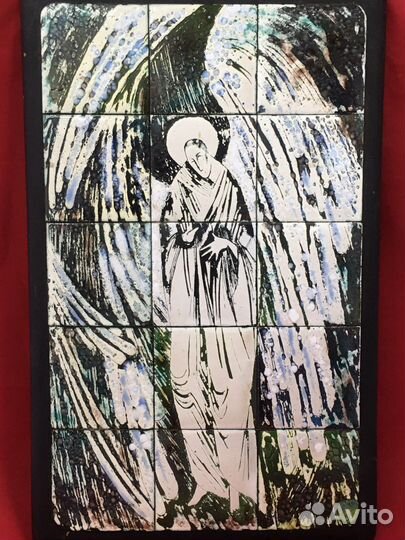 Картина Ангел ювелирная горячая эмаль А.Авдеев