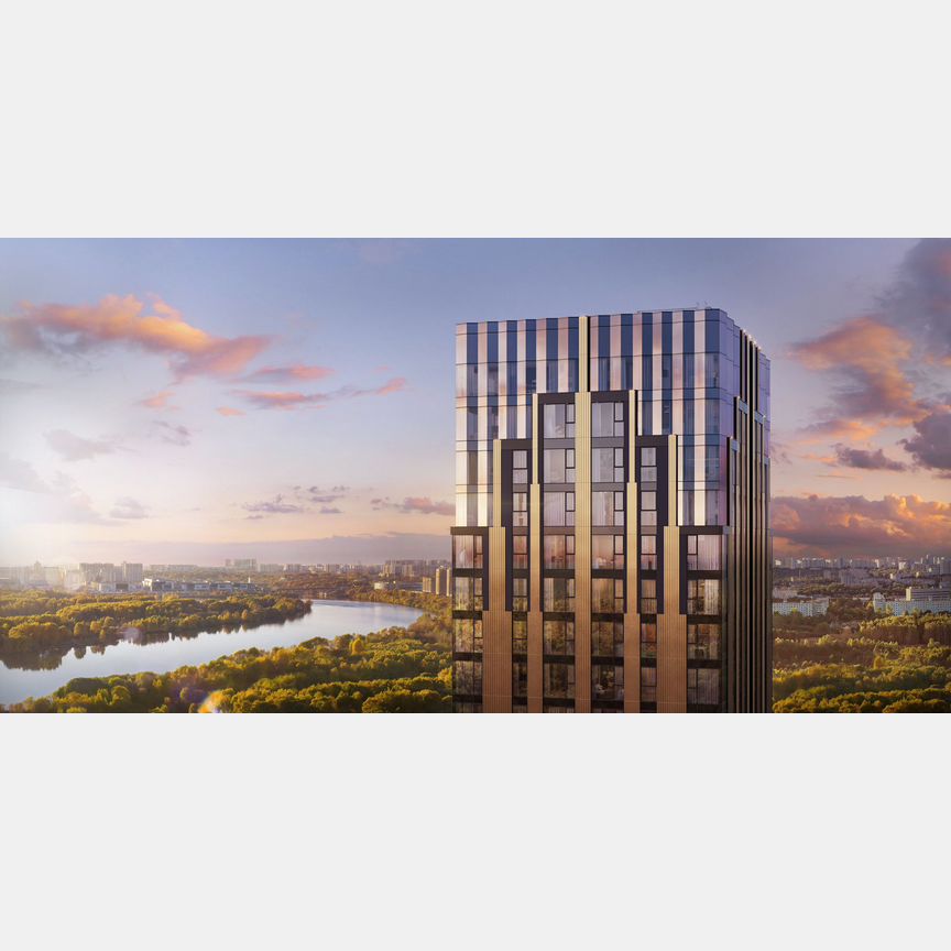 1-к. квартира, 41,4 м², 22/30 эт.