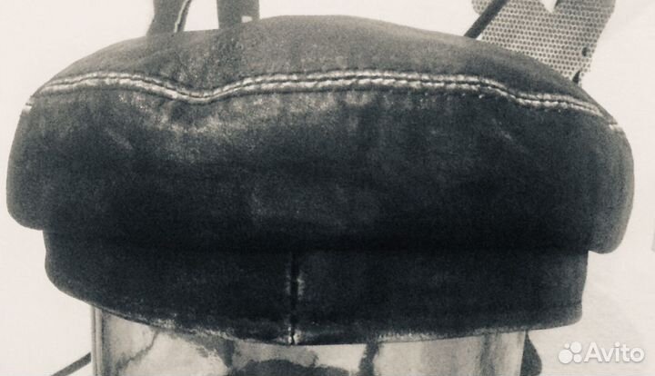 Фуражка, “а-ля”комиссар, кожа 52-54