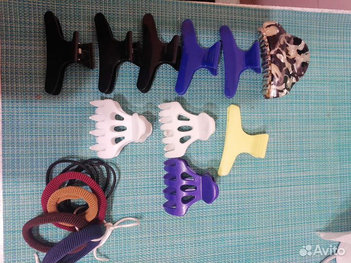 Зажимы, заколка, краб, резинки