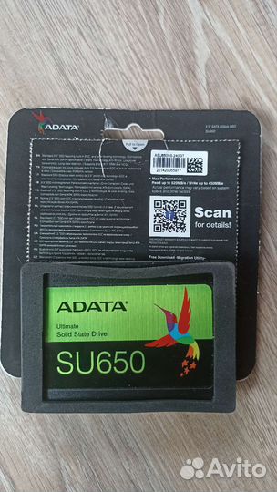 SSD жесткий диск adata 240gb