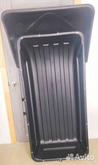 Сани-волокуши снегоходные 1450 с отбойником, демпф