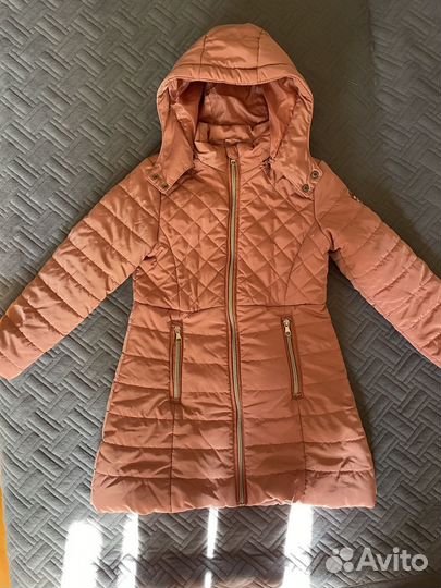 Пальто для девочки 128