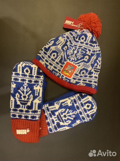 Шапка и Варежки Bosco sport