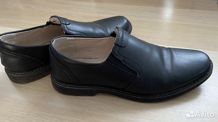 Туфли натуральная кожа 39
