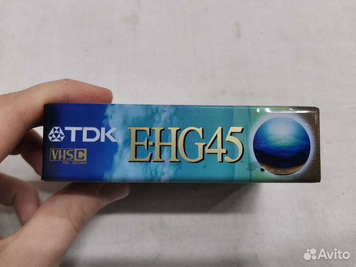 Видеокассета TDK EHG45 новая запечатанная (Ч)