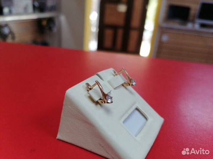 Серьги 585 пробы, р.0