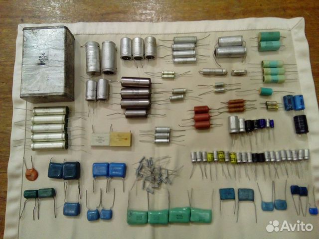 Конденсаторы Разные Новые и Б/у, СССР 