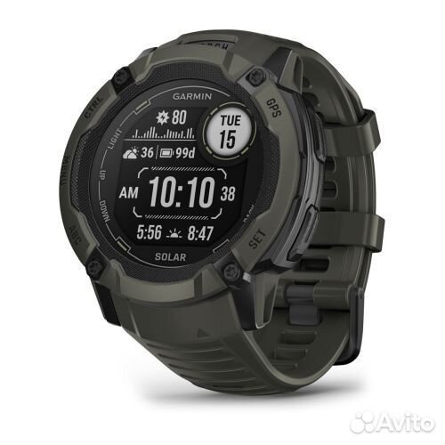 Мужские часы Garmin Instinct 2x Solar Рассрочка