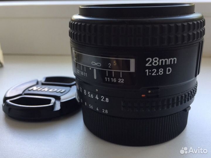 Объектив Nikon AF nikkor 28mm 1:2.8D