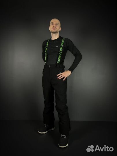 Полукомбинезон горнолыжный Alpha Endness Чёрный