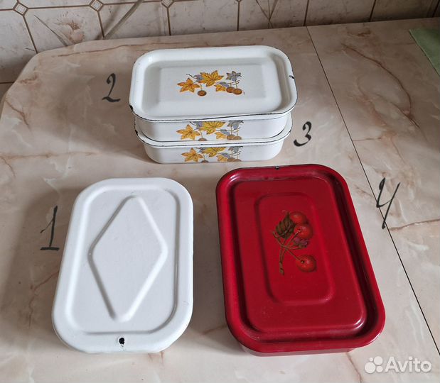 Эмалированные лотки СССР