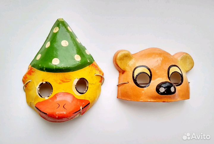 Маски карнавальные, СССР