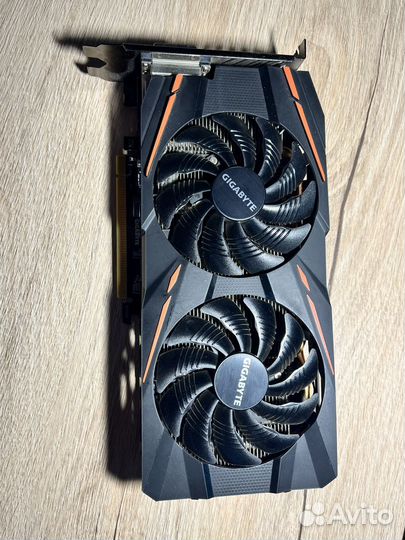 Видеокарта gigabyte AMD Radeon rx580 gaming 4gb