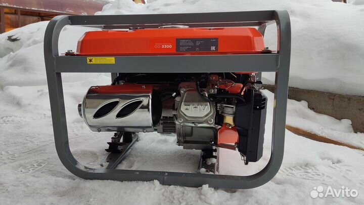 Генератор бензиновый Кратон GG-3300 3кВт