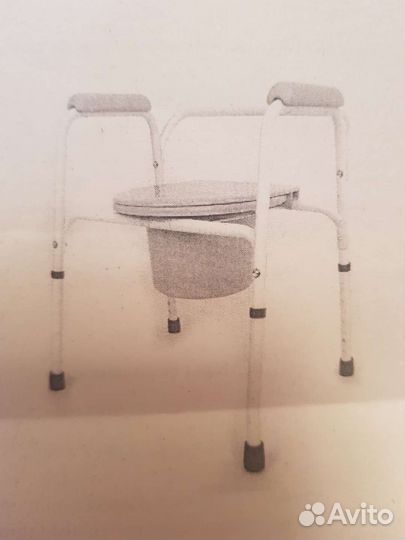 Кресло-стул с санитарным оснащением Ortonica TU 1