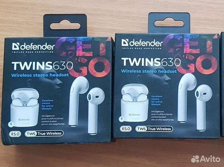 Наушники BT defender twins 630 новые