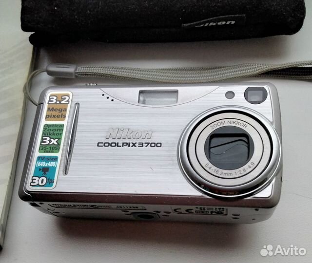 Цифровой фотоаппарат Nikon coolpix 3700