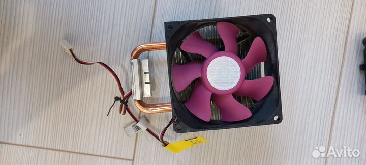 Кулер для цп coolermaster 2 трубки