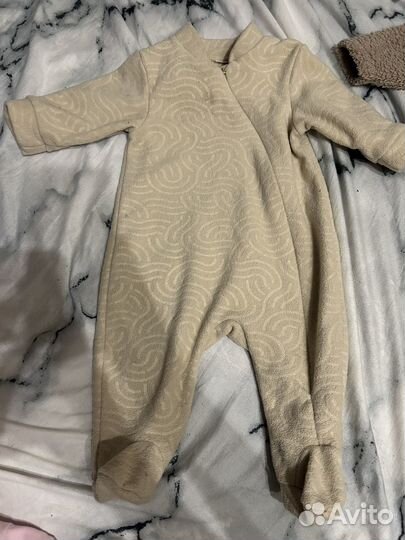 Флисовый комбинезон 62