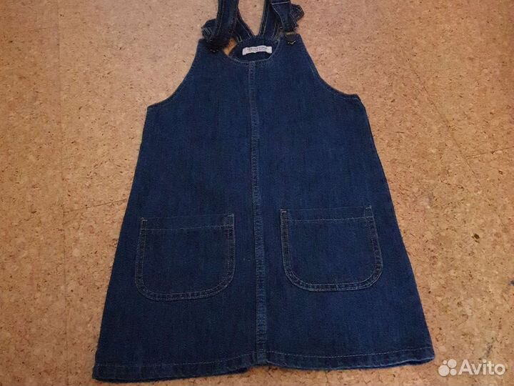 Джинсовый сарафан для девочки
