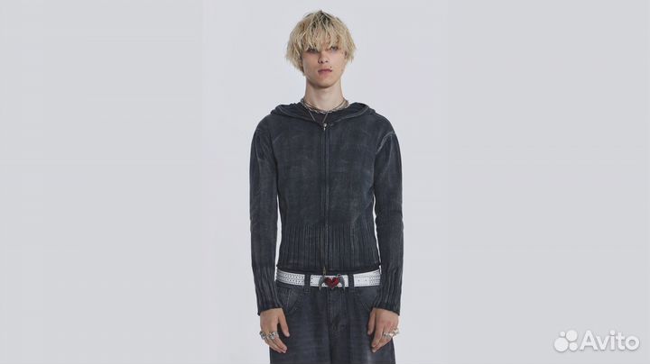Кофта Jaded London Relic Knit Hoodie