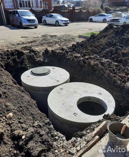 Септик под ключ водопровод канализация