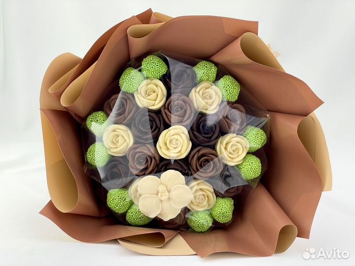 Шоколадные розы