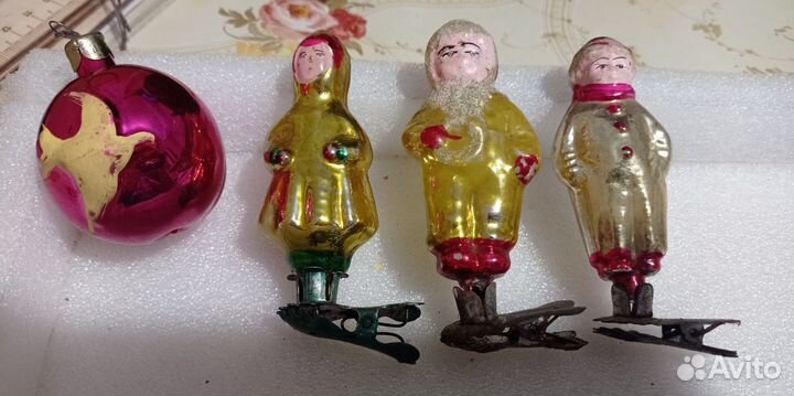 Елочные игрушки СССР