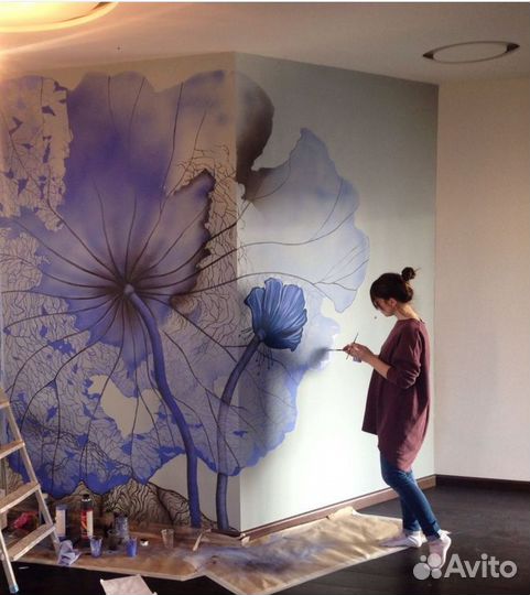 Роспись стен и потолков