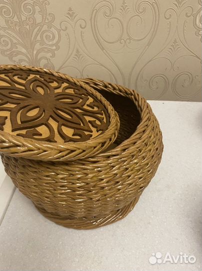 Плетёные изделия ручной работы