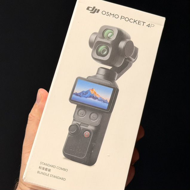 Экшн камера DJI Osmo Pocket 4P Standard Combo